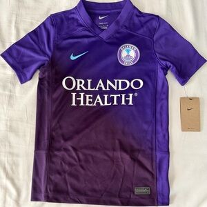 Nike Orlando Pride NWSL Dri-FIT Soccer Crew Neck Jersey P45270 Youth Sz: Small
